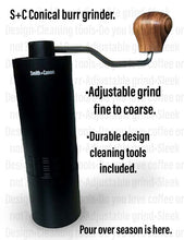 Load image into Gallery viewer, Manual Burr Coffee Grinder Set