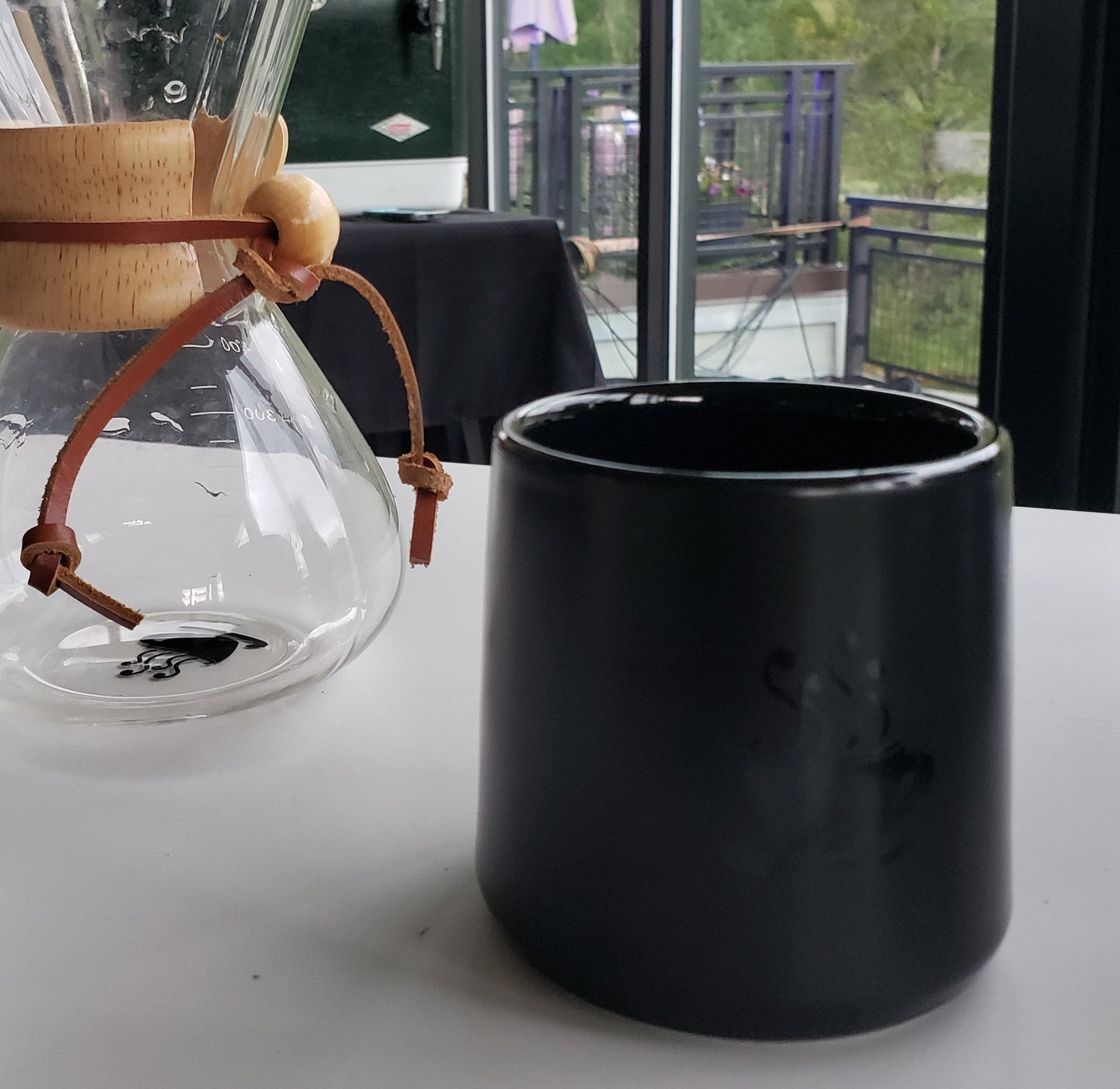 Smith+Canon matte black 230ml Cappuccino/Espresso cup
