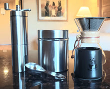 Load image into Gallery viewer, Manual Coffee Grinder Adjustable Stainless-Steel
