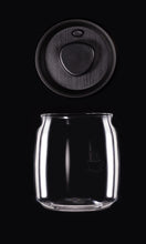 Load image into Gallery viewer, Coffee Storage Container|22.5 Fl oz (12oz beans)|Essential Coffee Accessories, Clear Vacuum-Sealed, Air Expelled
