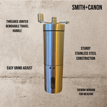 Load image into Gallery viewer, Manual Coffee Grinder Adjustable Stainless-Steel
