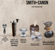 Load image into Gallery viewer, Manual Coffee Grinder Adjustable Stainless-Steel
